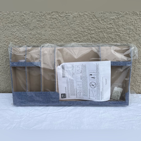 Pottery Barn Teen Storage & Organization Fabric Wall Organizer For